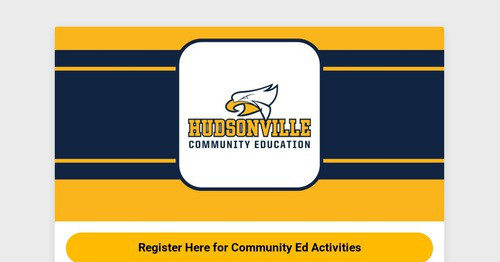 Hudsonville Community Education