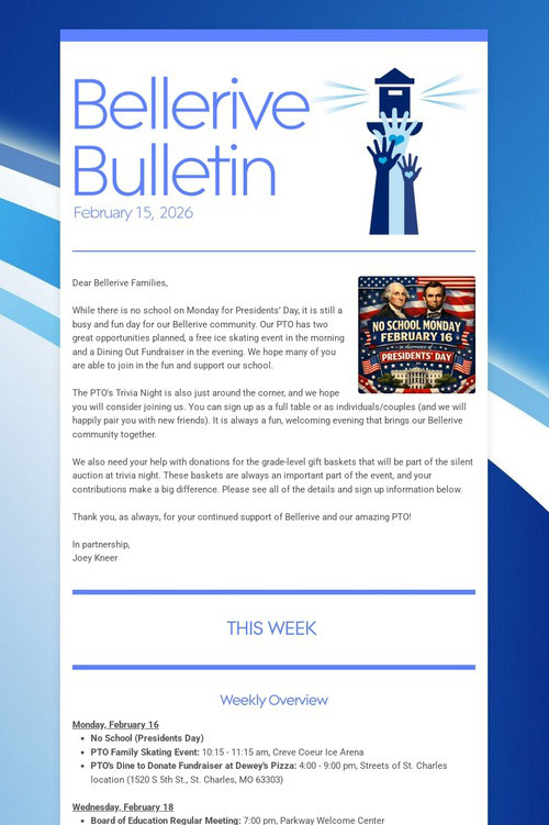 Bellerive Bulletin