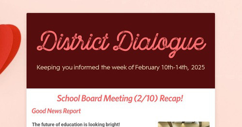 District Dialogue