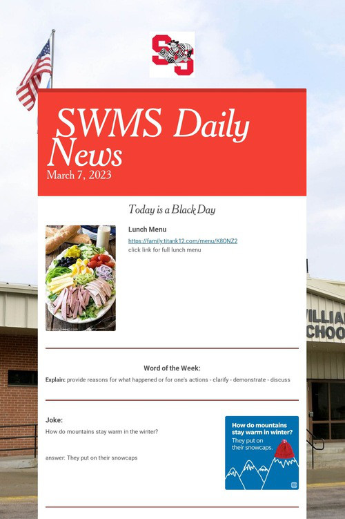 SWMS Daily News