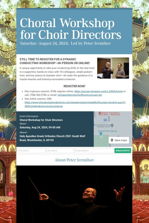 Choral Workshop for Choir Directors