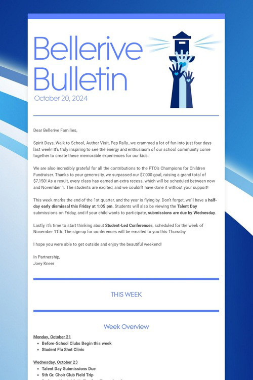 Bellerive Bulletin