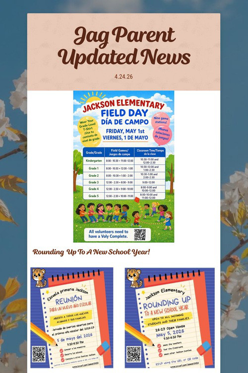 Jag Parent Updated News