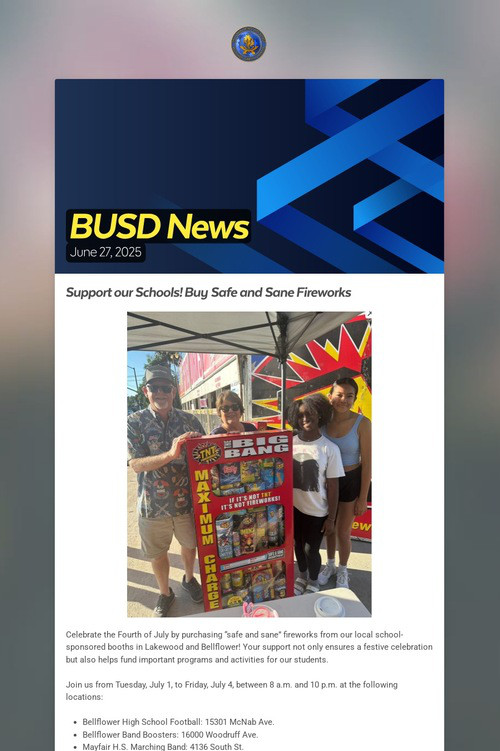BUSD News