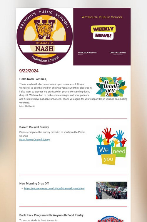 August 19th- Nash News