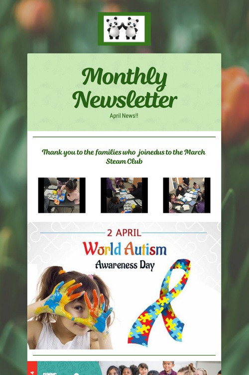 Monthly Newsletter