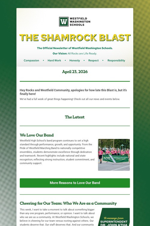The Shamrock Blast 4/23/2026