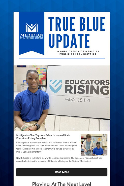 True Blue Update