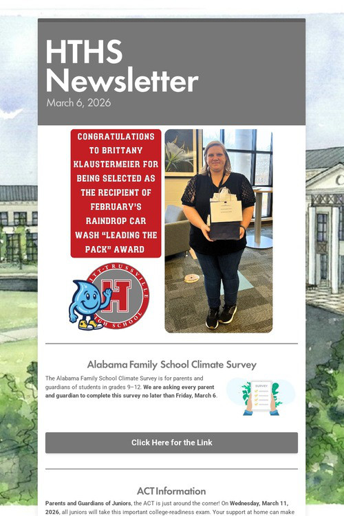 HTHS Newsletter