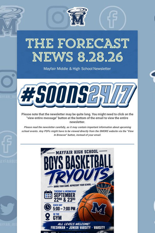 THE FORECAST News 8.28.26