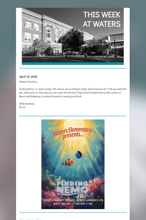This Week at Waters - April 3