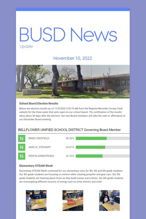 BUSD News
