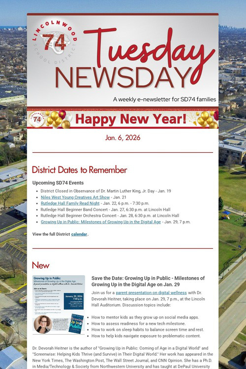 Tuesday Newsday