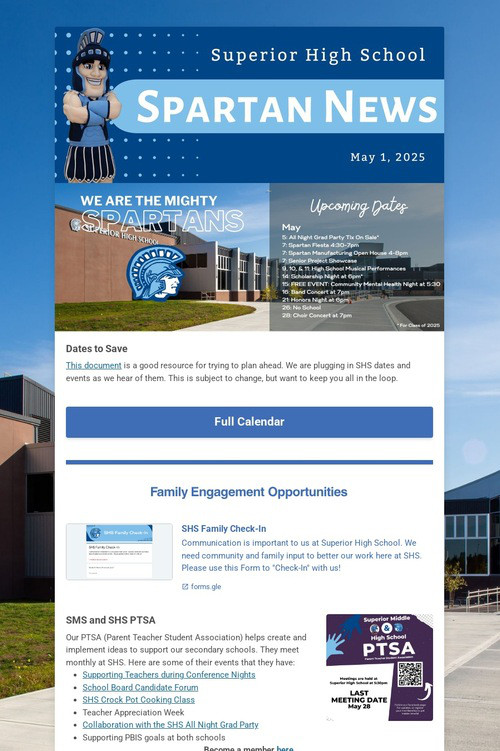 SHS Family News