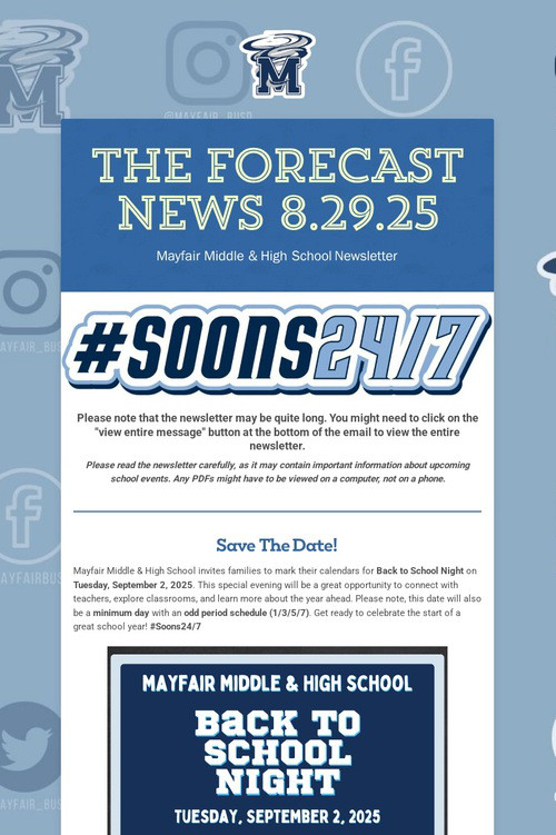 THE FORECAST News 8.29.25