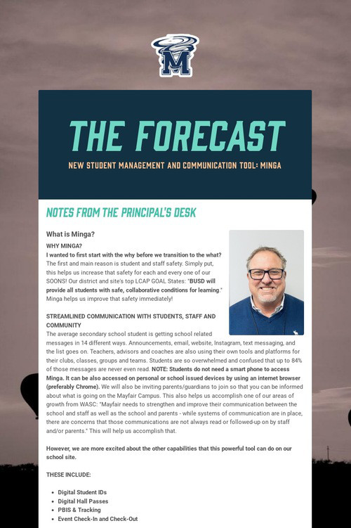THE FORECAST