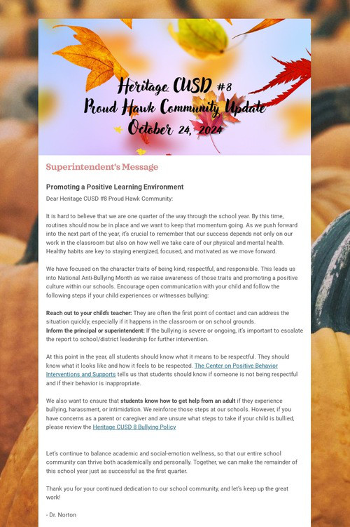 Proud Hawk Community Update