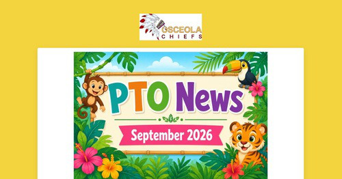 🌴 OES PTO September Newsletter 🌴