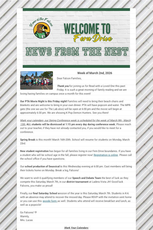 News From The Nest