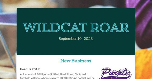 Wildcat Roar