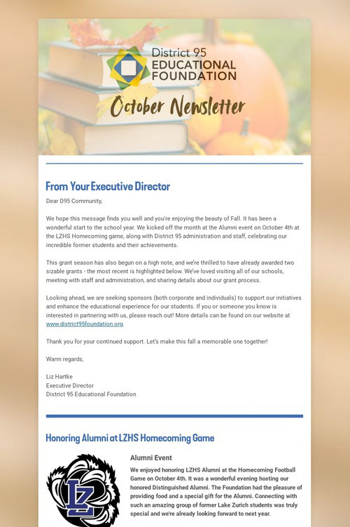October Newsletter