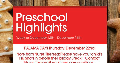 Preschool Highlights