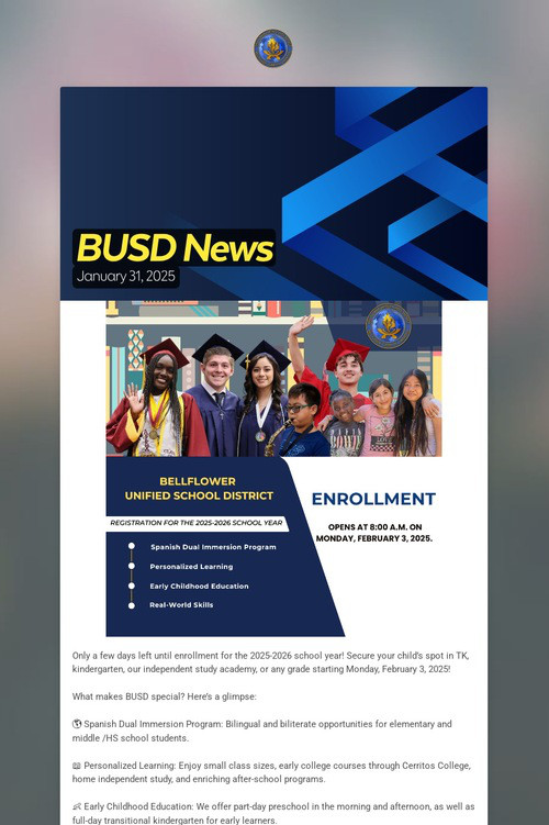 BUSD News