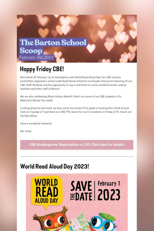 The Barton School Scoop