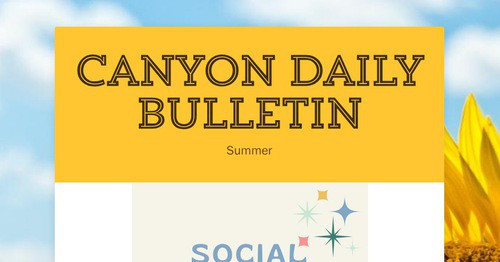 Canyon Daily Bulletin