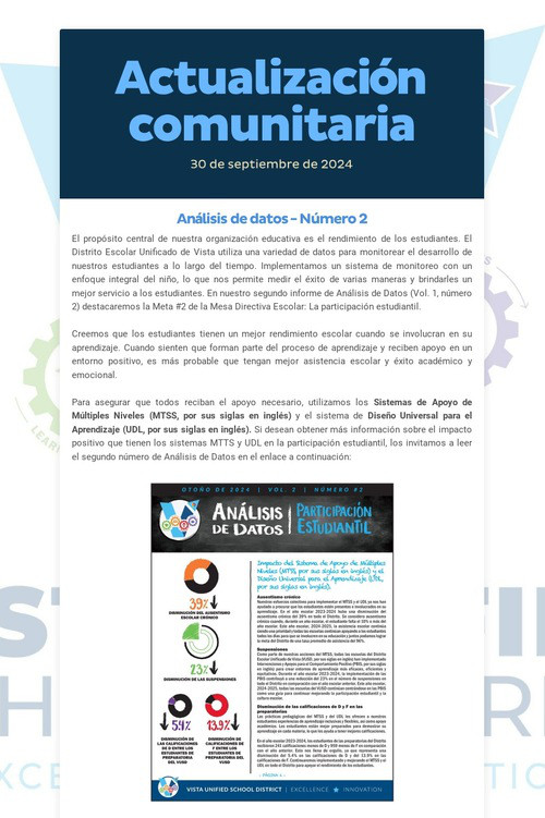 Actualización comunitaria