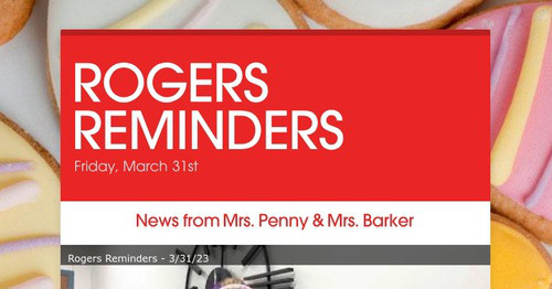 ROGERS REMINDERS