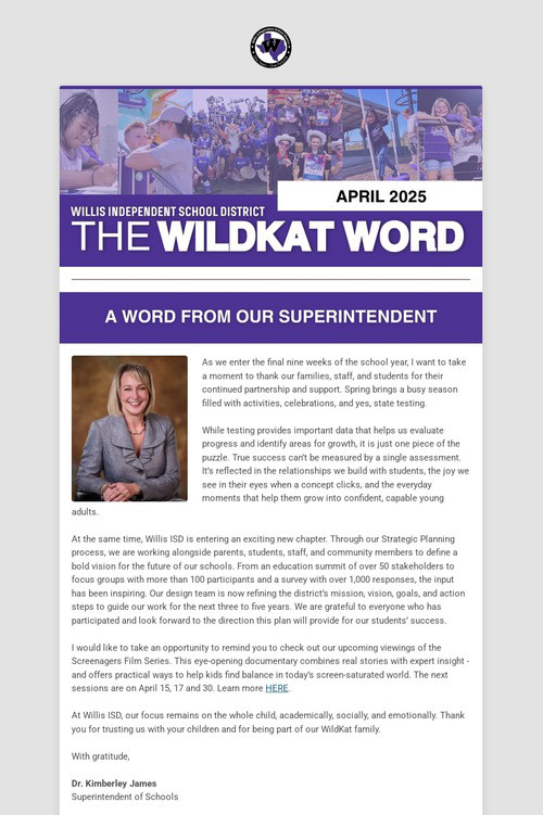 The Wildkat Word: April 2025