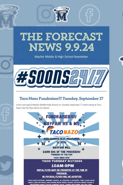 THE FORECAST News 9.9.24