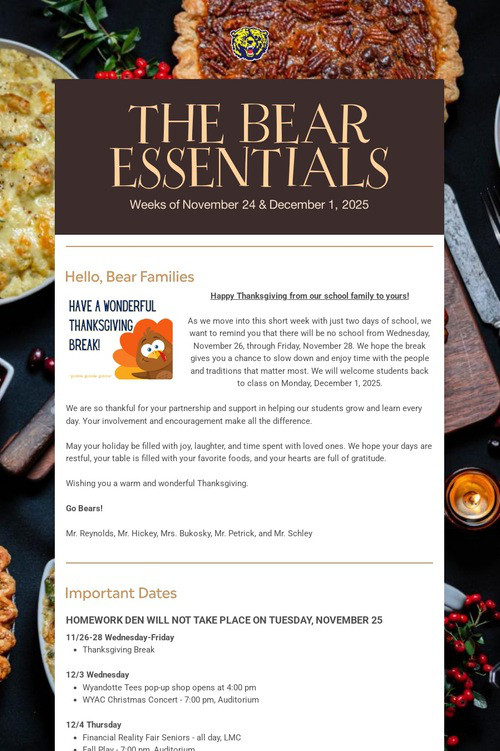 THE BEAR ESSENTIALS