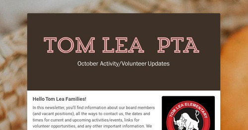 Tom Lea PTA