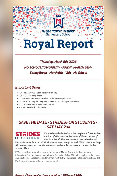 Royal Report