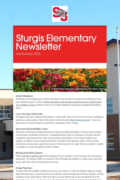 Sturgis Elementary Newsletter