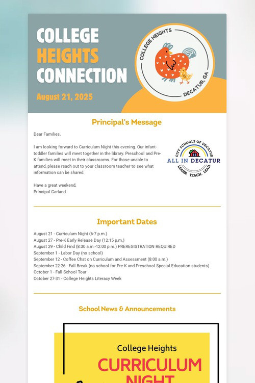 College Heights Connection