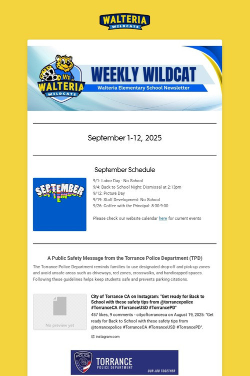 Weekly Wildcat