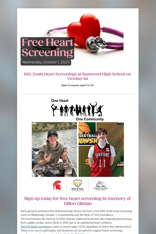 Free Heart Screening