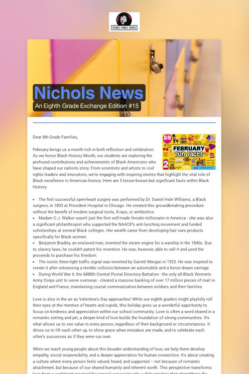 Nichols News