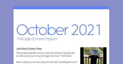 The Eagle Scholars Program