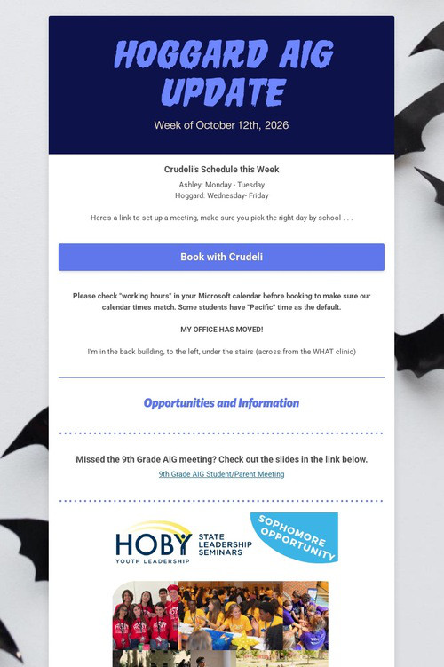 Hoggard AIG Update