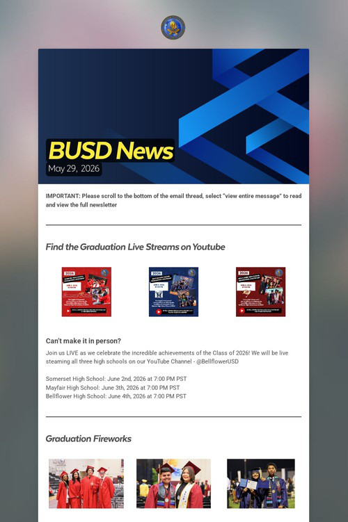 BUSD News