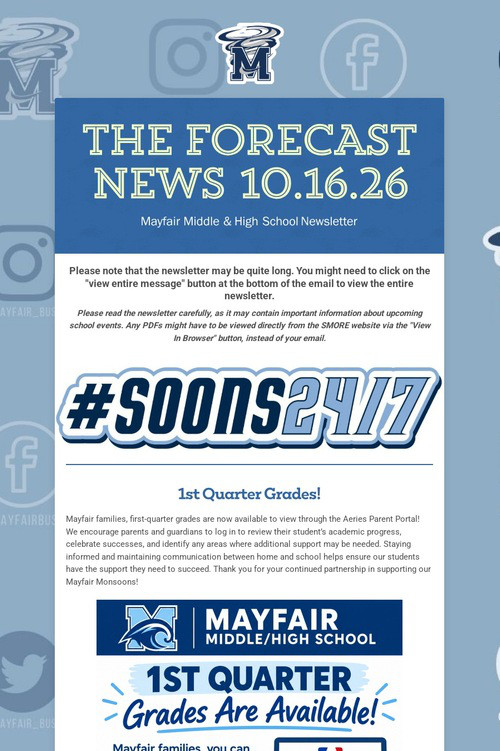 THE FORECAST News 10.16.26