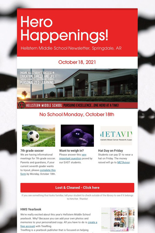 Hero Happenings!