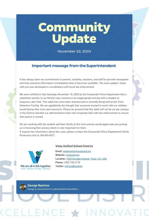 Community Update