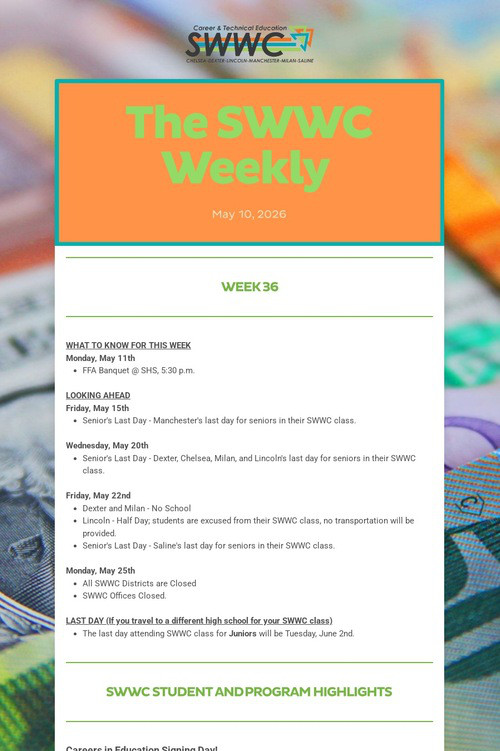 The SWWC Weekly