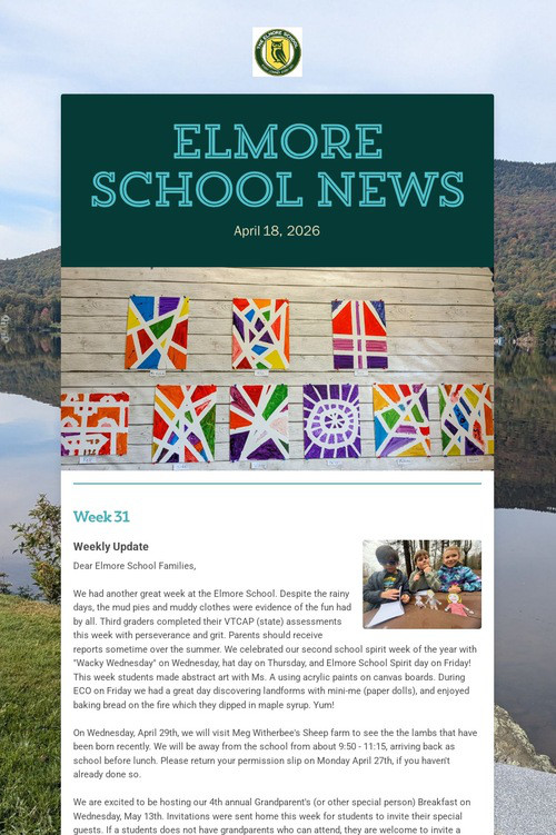 ELMORE School News