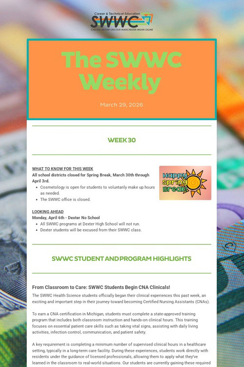 The SWWC Weekly